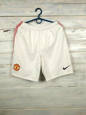 NIKE MANCHESTER UNITED 2013 HOME SHORT WHITE